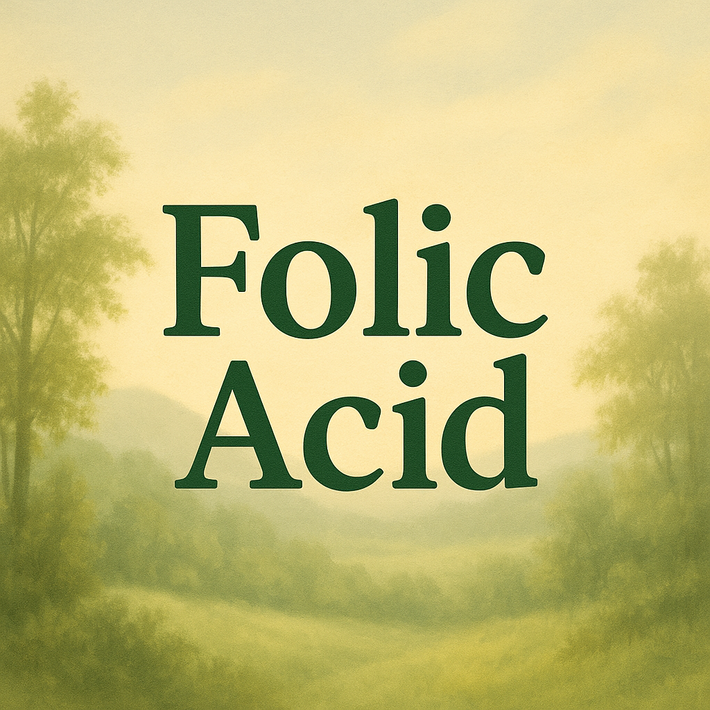 Folic Acid буюу Фолийн Хүчил,