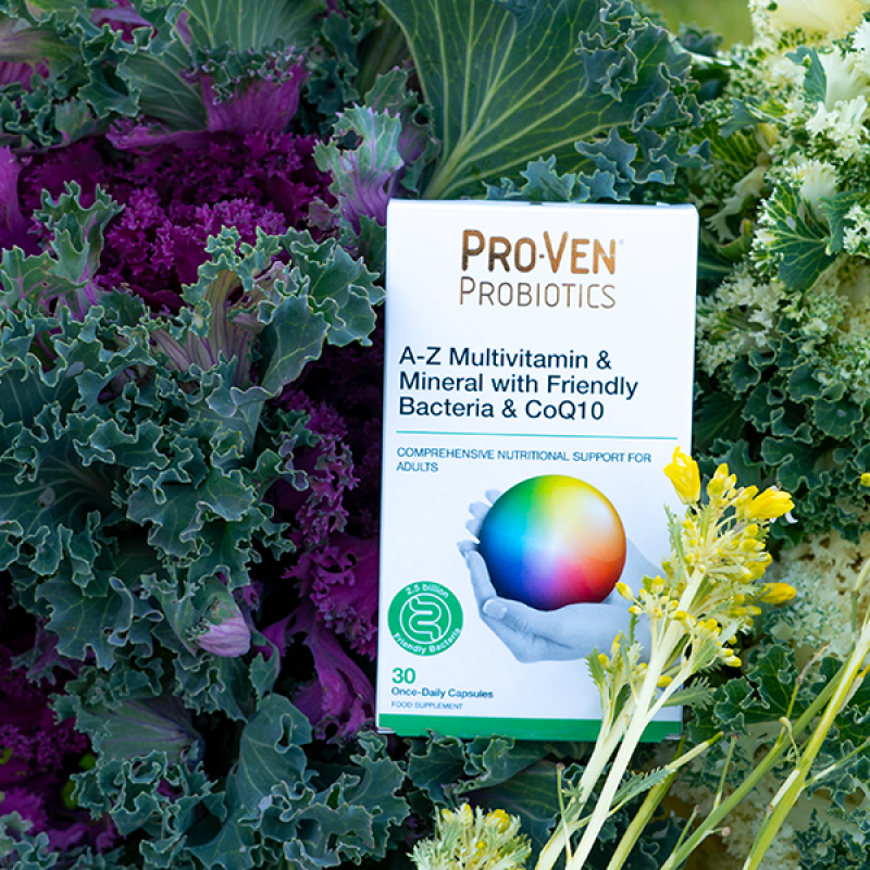 Ашигтай бактери & CoQ10 агуулсан А-Z Мультивитамин эрдэс